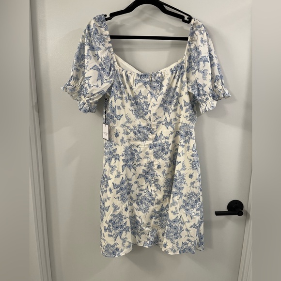 Laundry by Shelli Segal Puff Sleeve Mini Dress - Picture 5 of 5